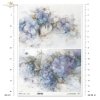 dekoracyjne wzory, motywy kwiatowe, bukiet kwiatów, Ogród Muz, Garden of Muses * Mulberry decoupage paper FPA1005, decorative patterns, floral motifs, bouquet of flowers, Garden of Muses *Seria Garden of Muses